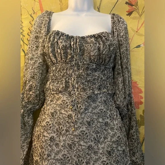 knee length dresses for ladies FREE PEOPLE Adriel Midi Dress
